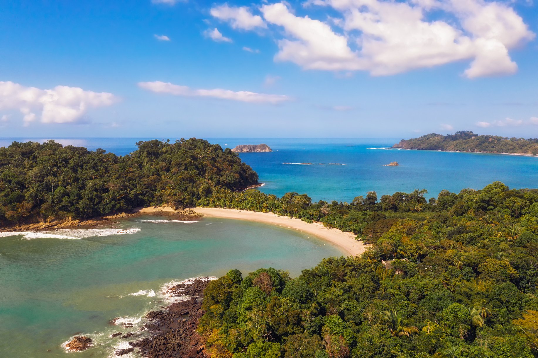 Beach in Manuel Antonio National Park, Costa Rica