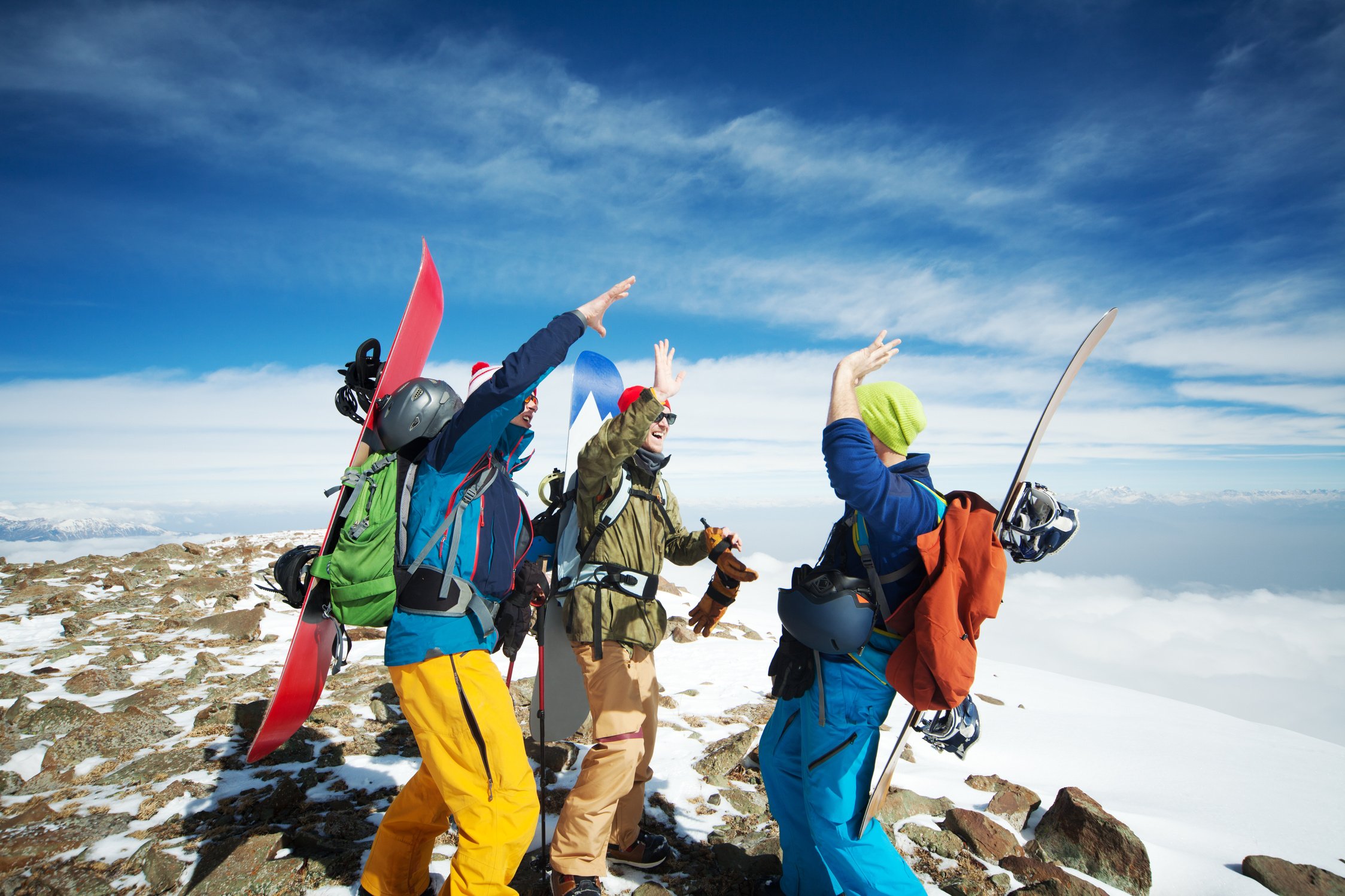 Snowboarding in Kashmir